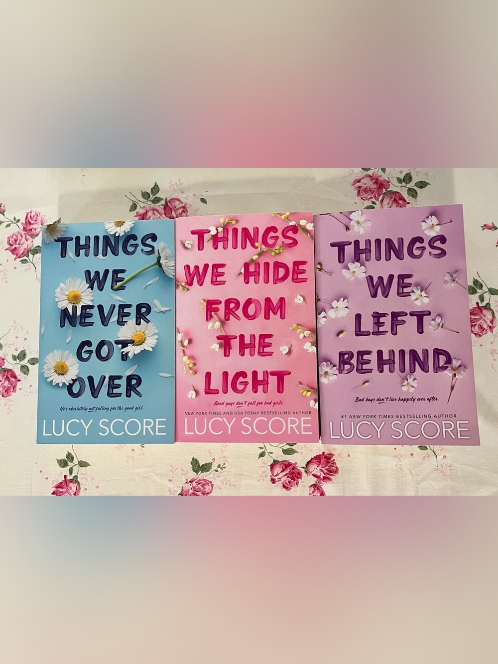 Lucy Score Knockemout Series 3 Books - Things We Never Got Over